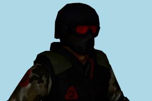 Nod Soldier RenegadeX, soldier, army, male, man, people, human, character